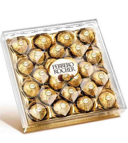 Chocolates Ferrero diamante